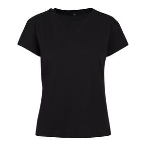 Build Your Brand Womens/Ladies Box T-Shirt / Black
